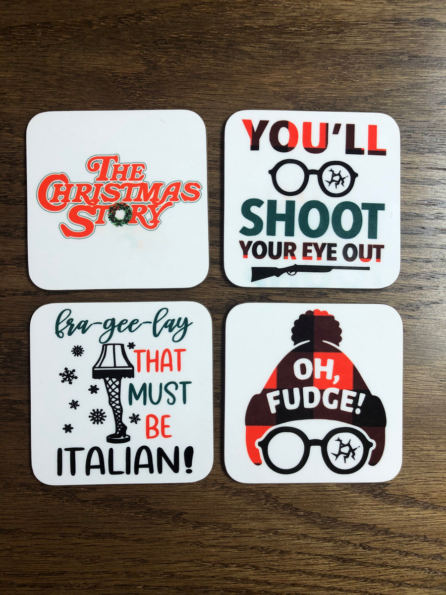 A Christmas Story Coaster Set of 4 – twistedtrail