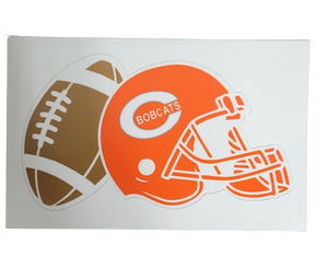 C BOBCATS HELMET DECAL