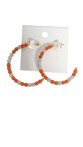 Sparkle Hoop Earrings