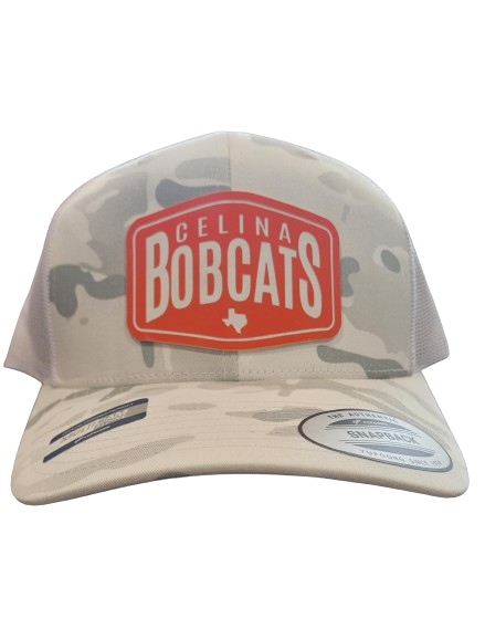 Celina Bobcats Acrylic Patch Hats