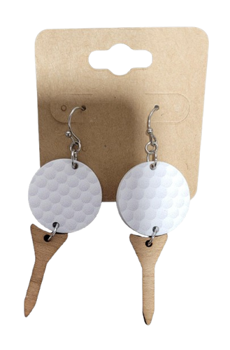 Golf Earrings