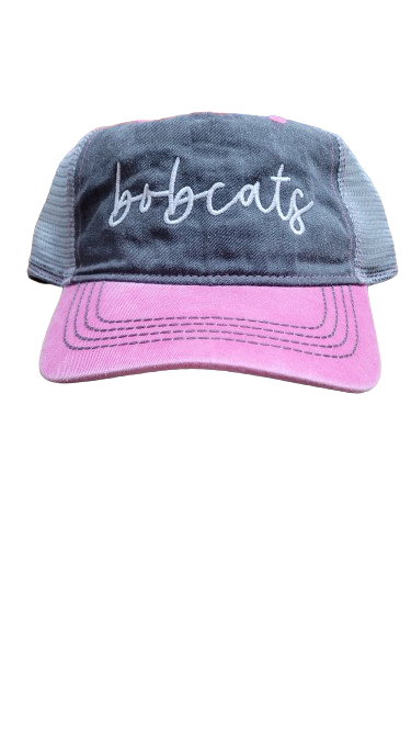 Ladies Bobcats Embroidered Hats