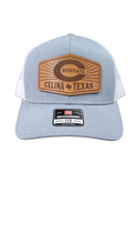 Engraved Celina Rays TX Leather Patch Hat