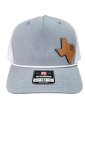 Engraved Texas C Leather Patch Hat