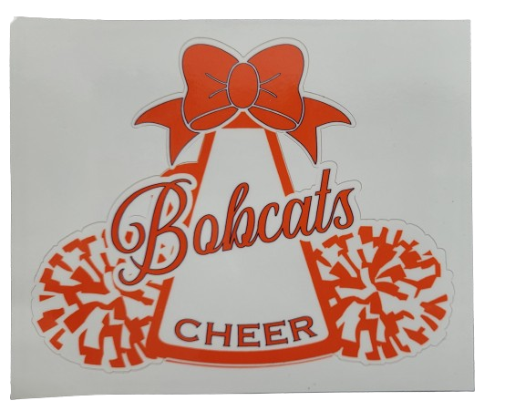 Bobcat Cheer Decal