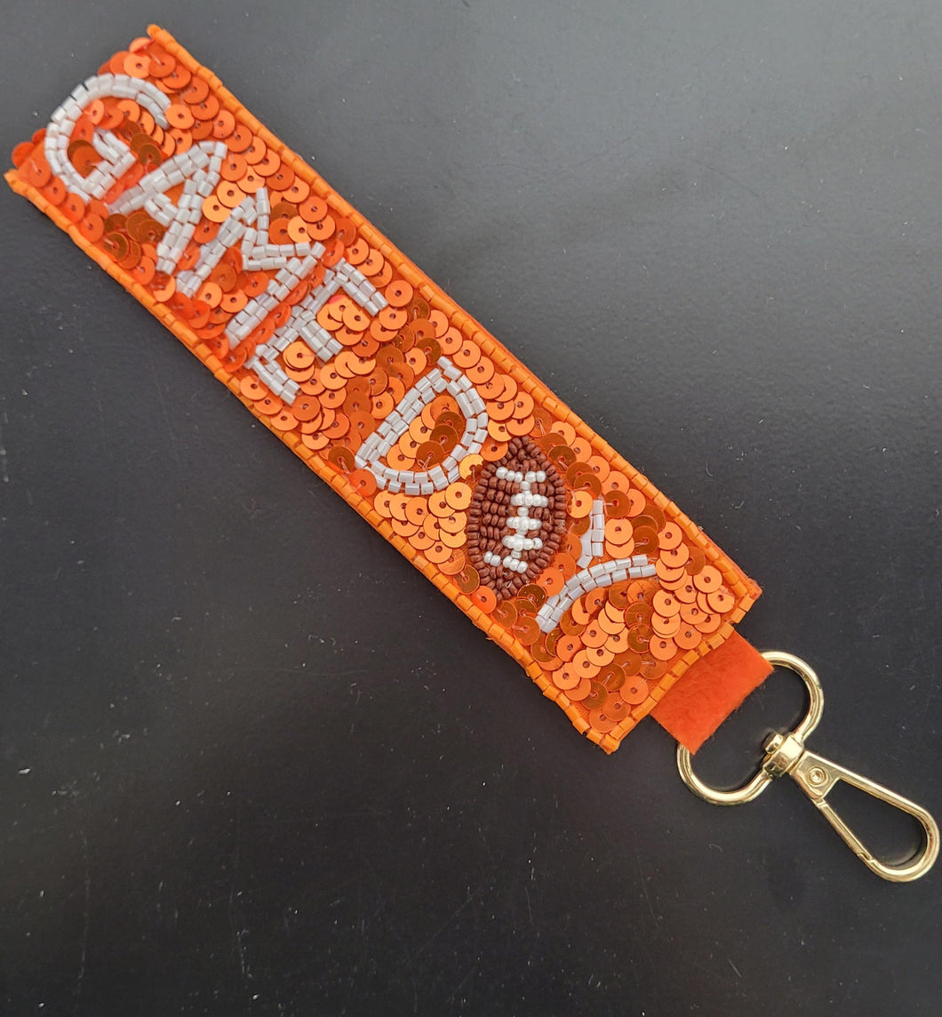 Game day Sequins Wristlet Strap