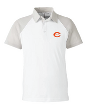 Mens Color Block Polo