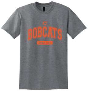 Bobcats Athletics Tee Gildan Cotton Blend - 3 Color Options