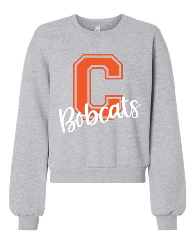 Ladies Cropped Crew Sweatshirt C-LDY-53