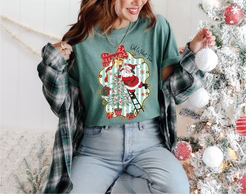 Santa Ladder Oh What Fun