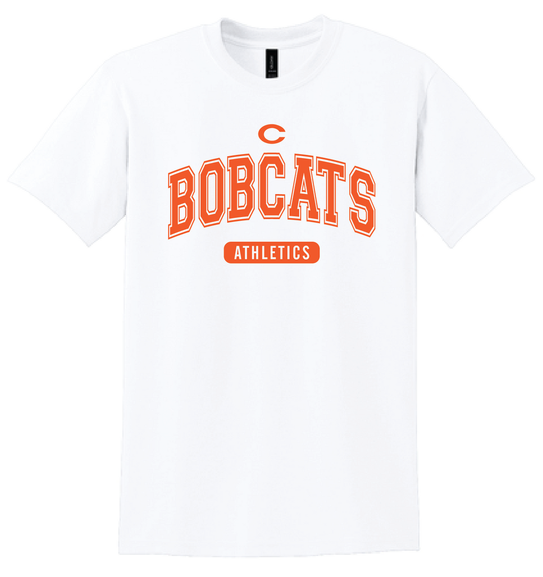 Bobcats Athletics Tee Gildan Cotton Blend - 3 Color Options