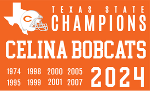 2024 State Champ Flags-Multiple Designs