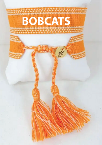 Woven Bobcats Bracelet