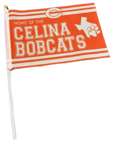 Bobcat Hand Flag