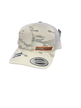 Bobcats Chrome/Orange Patch Hat