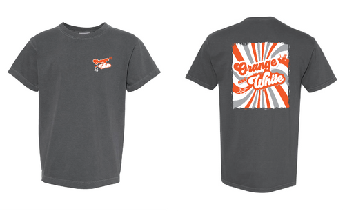 Orange and White C LDY 123