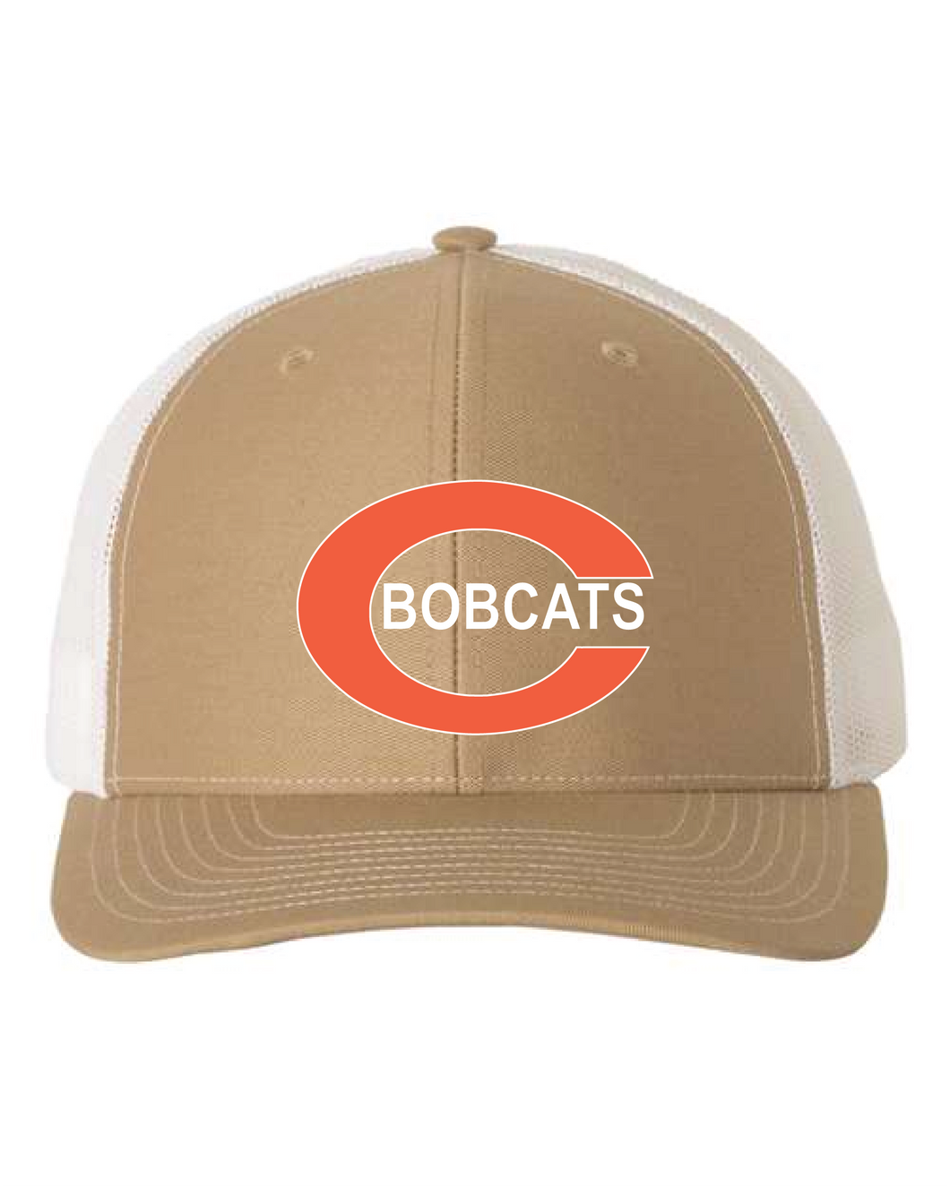 C Bobcat Khaki/White Richardson Snap Back