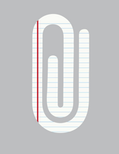 Jumbo Paper Clip-Multiple Designs