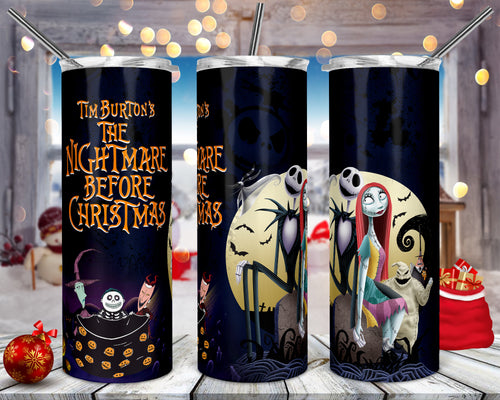 Nightmare before Christmas Tumbler