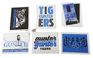6 Gunter Cards w/ Envelopes