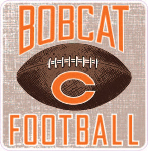 Bobcat Football Decal