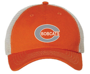 Orange/Tan Mesh Back Hat