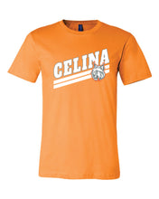 Bobcat Mascot Slant Tee
