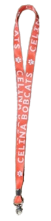 Celina Bobcat Paw Lanyard