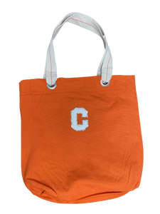 Chenille Patch Tote Bag