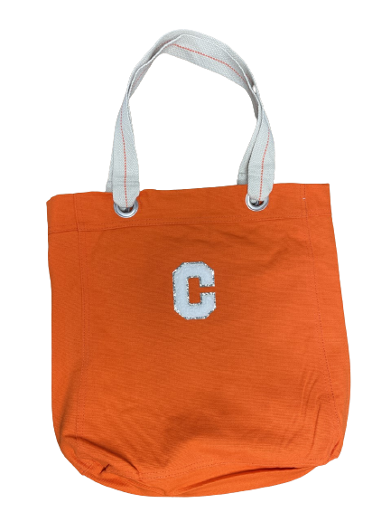 Chenille Patch Tote Bag