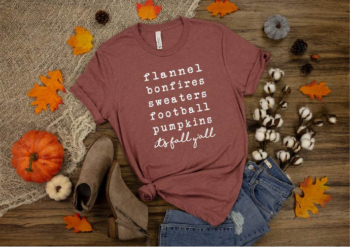 Flannels and Bonfires