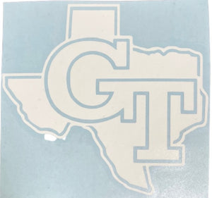 Gunter GT Texas Outline Decal