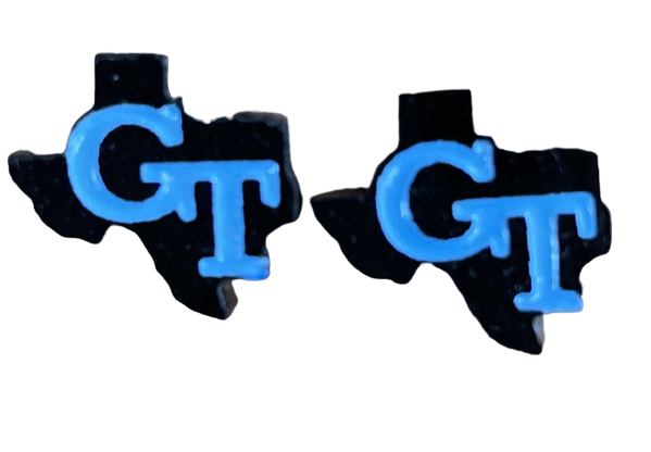 GT Texas Stud Earrings