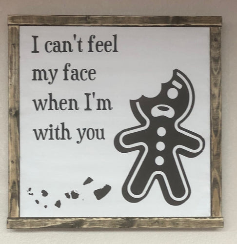 Can't feel my face.....