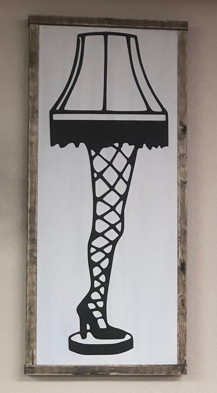 Christmas Story Leg Lamp