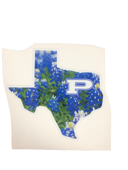 Texas Blue Bonnett P Decal