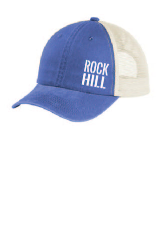 Rock Hill Hat Blue/Cream