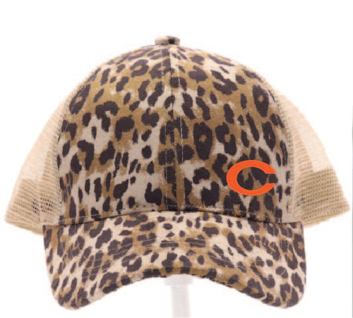 Leopard CC Beanie Hat with C